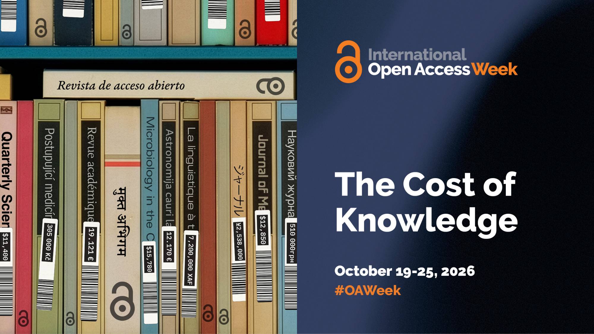 2026 Open Access Week Banner Image